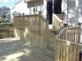 Treated Wood Deck