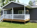 Treated Wood Deck